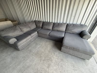 Gray Sectional Couch