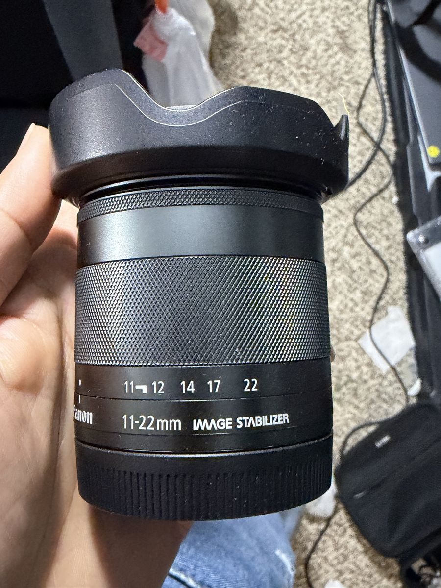 Canon Ef-M 11-22mm