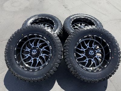 New 35x12.50r20 RT TIS 544MB 8x6.5 Ram Chevy 544 8