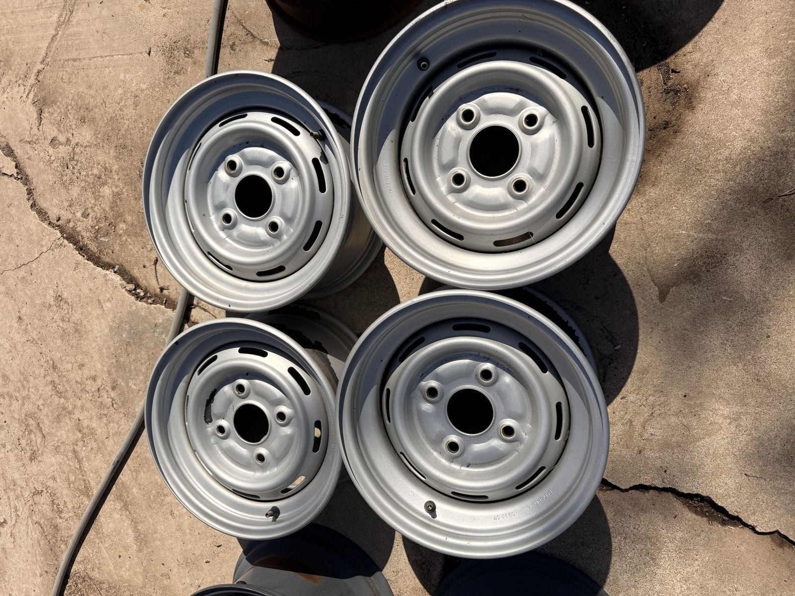 Silver 4x110 Wheels