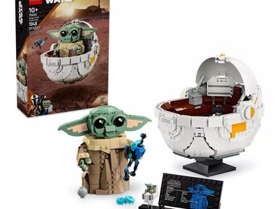 Star Wars Lego - Grogu With Hover Pram - Brand New