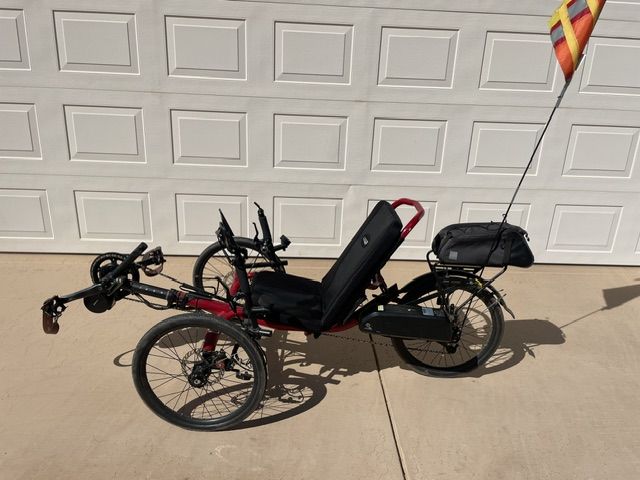 Catrike Villager Recumbent Electric Trike