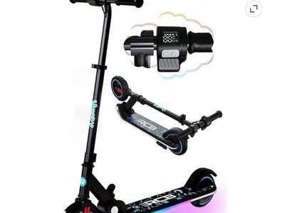 Brand New In Box RCB Electric Kids Scooter, 10mph Max Speed, 40-50 min Ride Time, 110lb Capacity, Ages 6-12