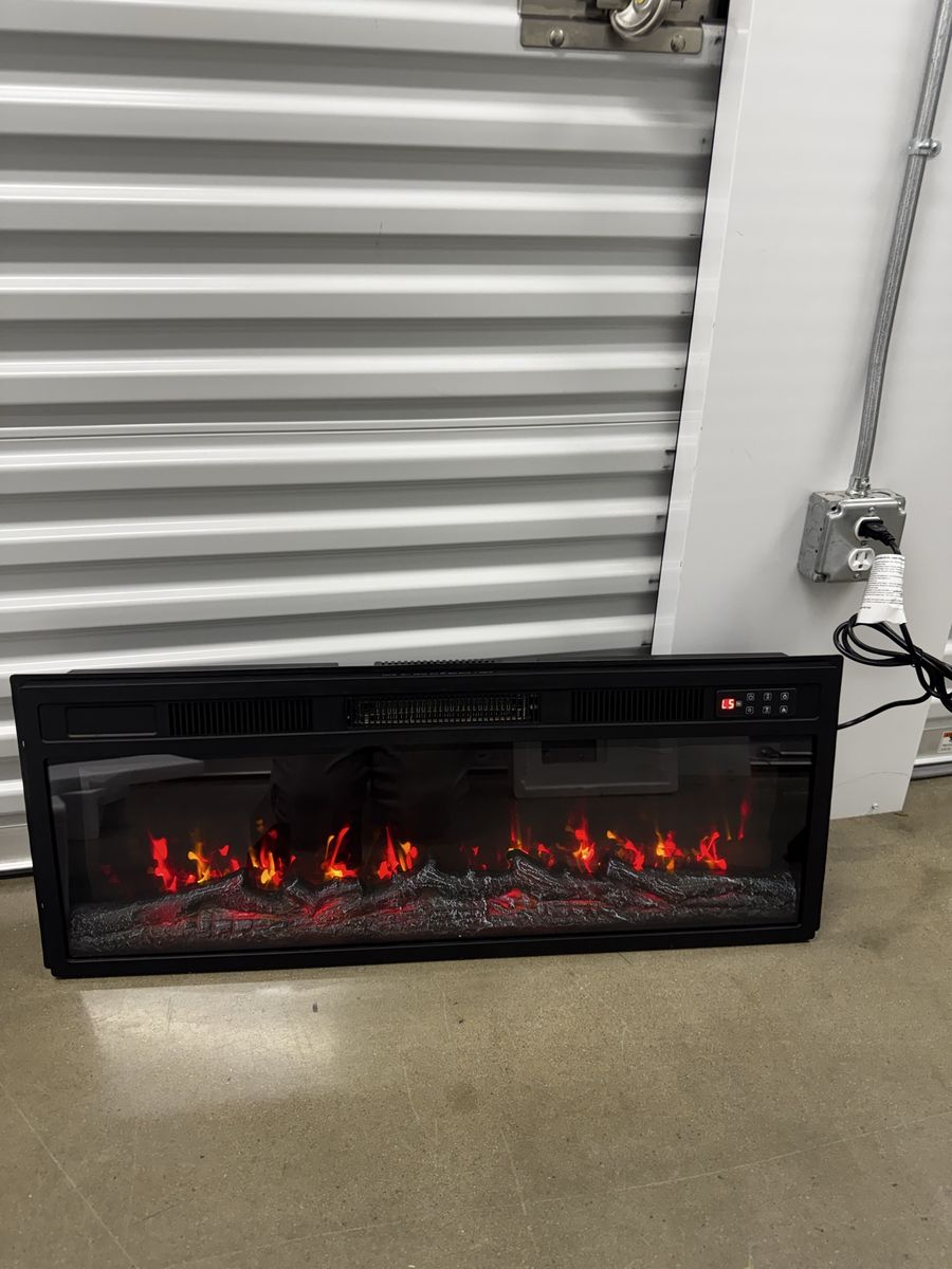 NEW 36" x 14" Electric Fireplace Insert