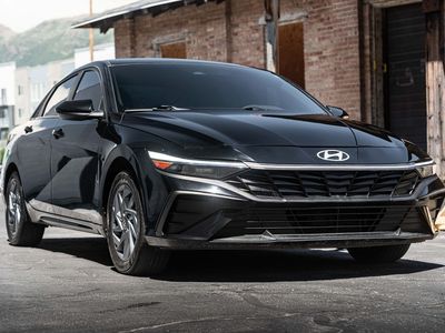 2025 Hyundai Elantra Hybrid Blue