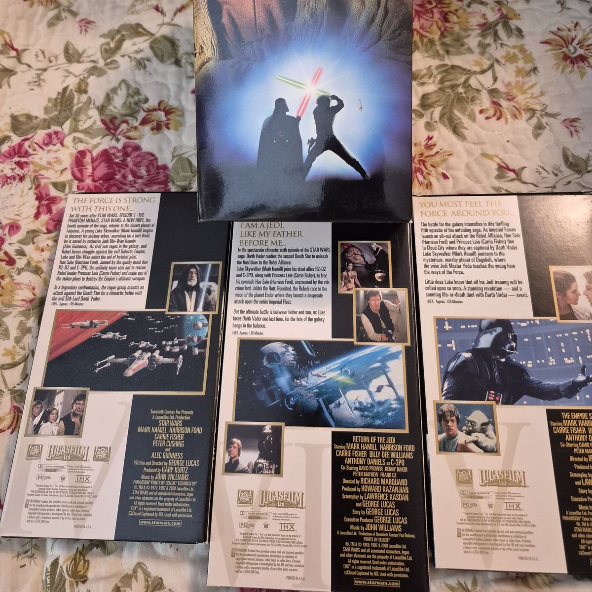 VHS Original Star Wars collection