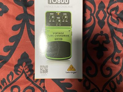 Behringer TO800 Vintage Tube Overdrive