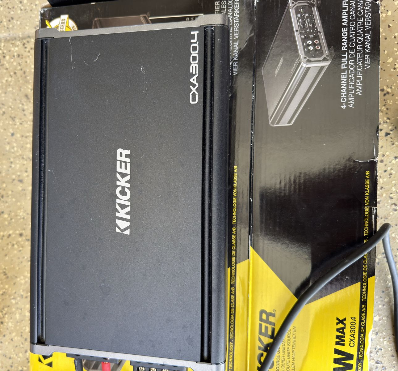 Kicker 4 Channel Amplifier