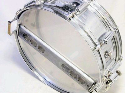 Rogers Dyna-Sonic Custom Built Chrome Snare Drum 7 line