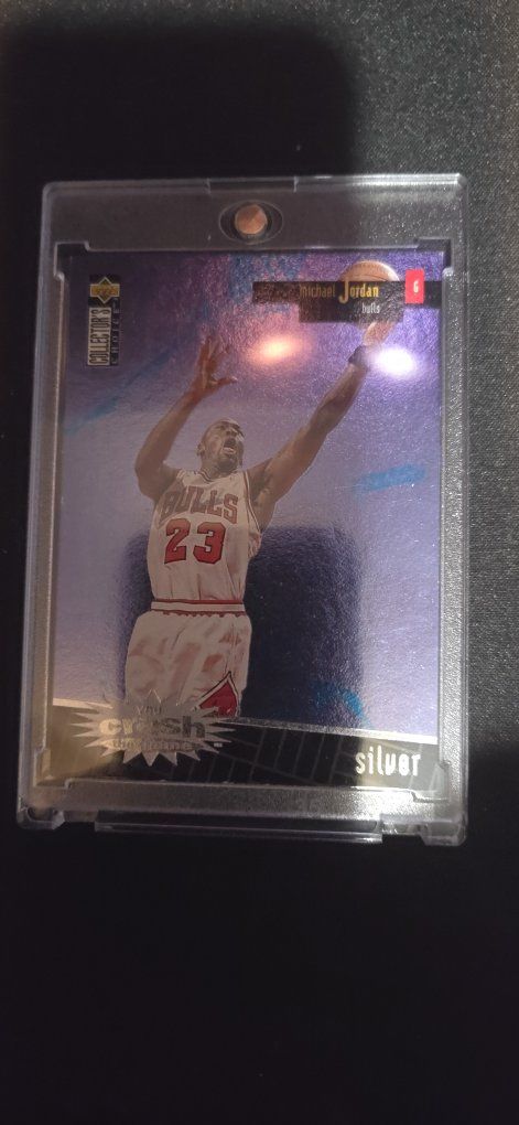 1996 Upper Deck Collector's Choice Michael Jordan Crash the Game Silver #C6 #R30
