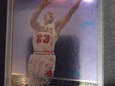 1996 Upper Deck Collector's Choice Michael Jordan Crash the Game Silver #C6 #R30