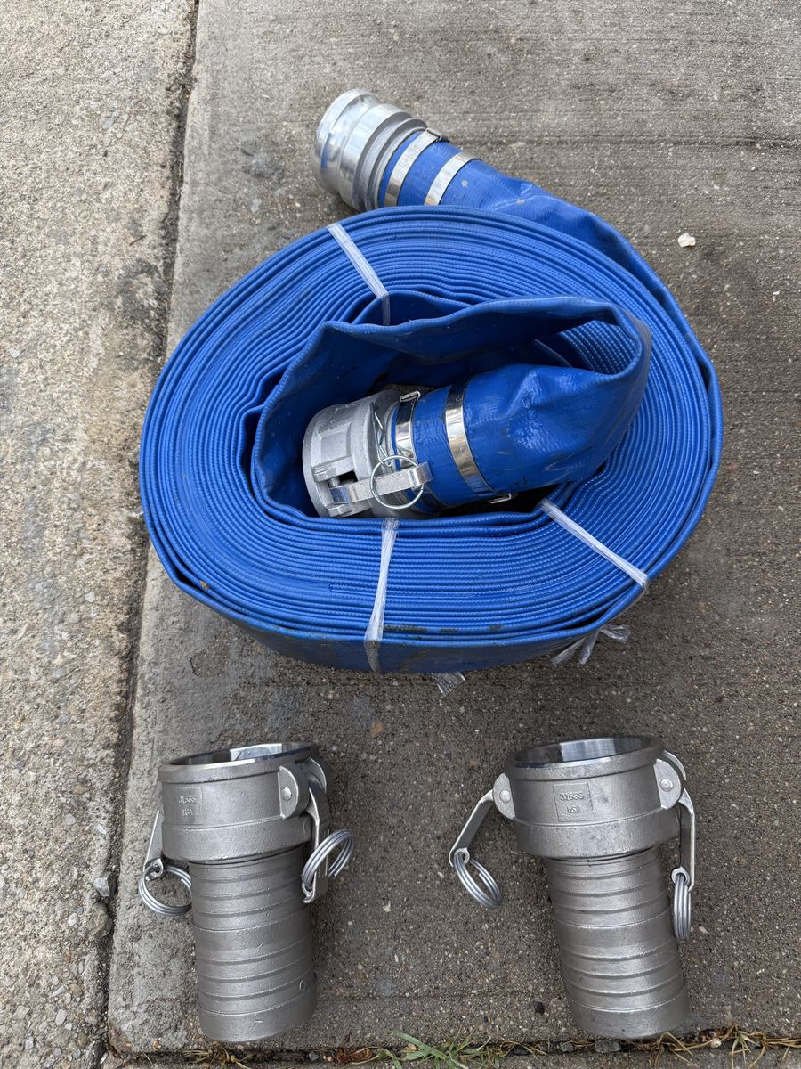 3” x50’ new discharge tube