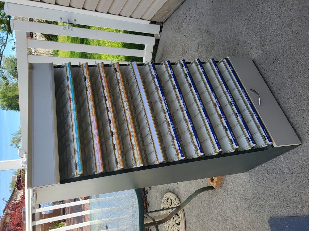 Modified thread display or storage