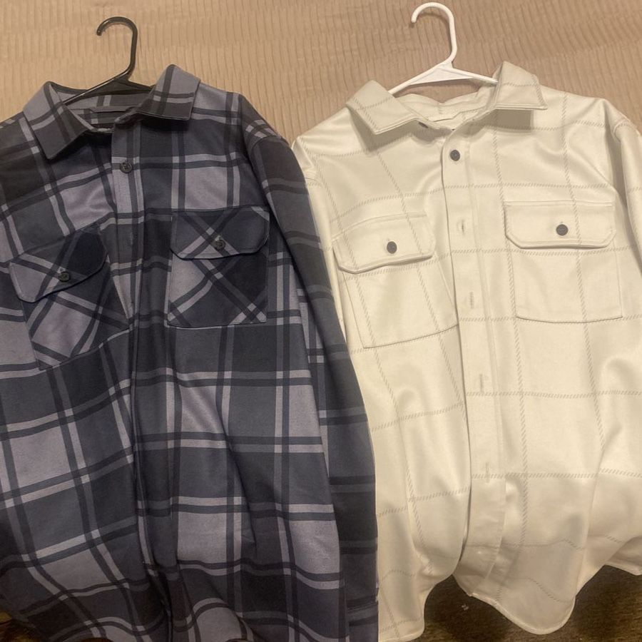 Mens Bylt Coastal Overshirt like new size L