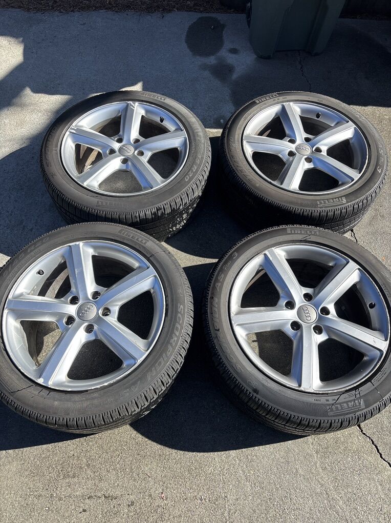 Audi Q7 Wheels 5x130 20 Pirelli Scorpion 275/45R20