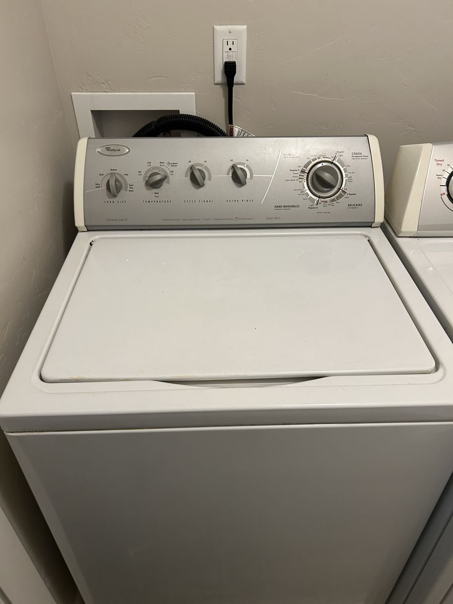 Whirlpool washer and dryer set