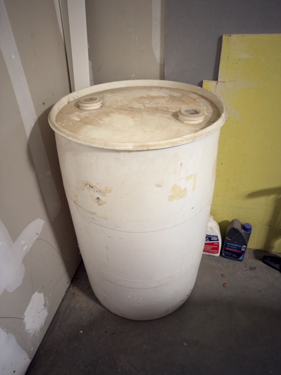 Emergency Water Storage Barrel