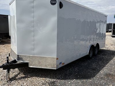 8.5x20 Wells Cargo FastTrac Enclosed Cargo Trailer - 7'0" Interior - 7K GVWR -