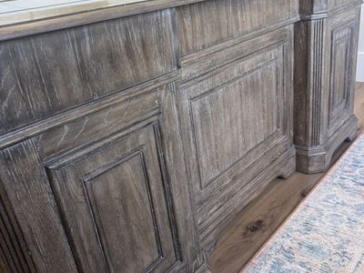 Expensive high quality executive desk