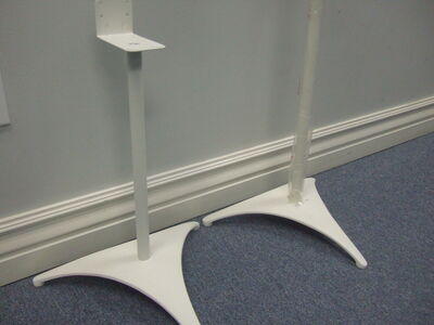 Energy API-HT-3 White Speaker Stands Retail $60. Per Pair (Local pick only) Salt Lake City, UT