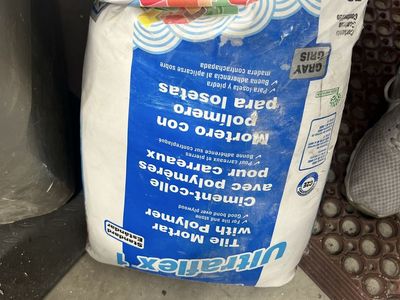 Mapei Ultraflex 1 Gray Polymer-Modified Tile Mortar, 50 lbs - Standard Setting for Tile & Stone