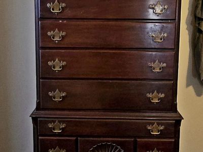 Queen Anne - style Highboy Dresser