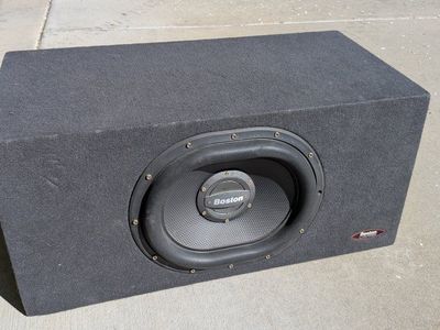 Subwoofer and Amp