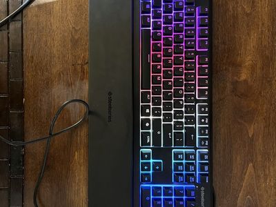 Steelseries Apex 3 gaming keyboard.