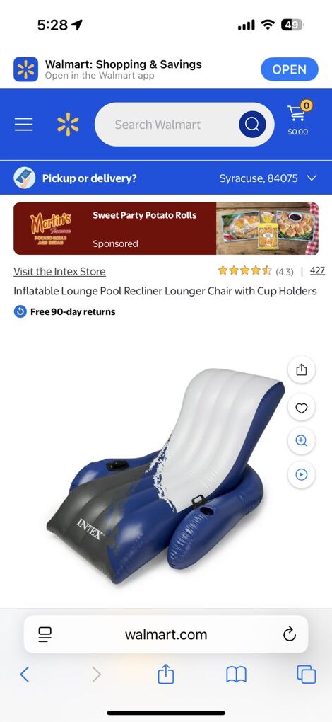 Lounge Pool Recliner