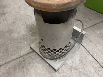 Mushroom propane heater