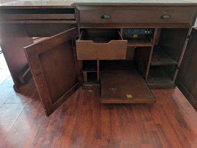 Heavy Desk and Other Furniture