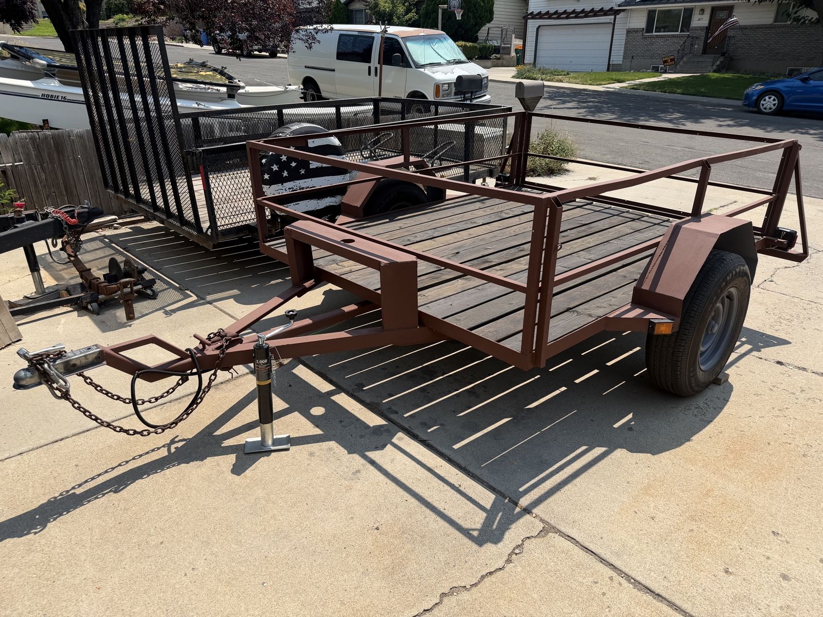 6x8, 3500lb axle Trailer