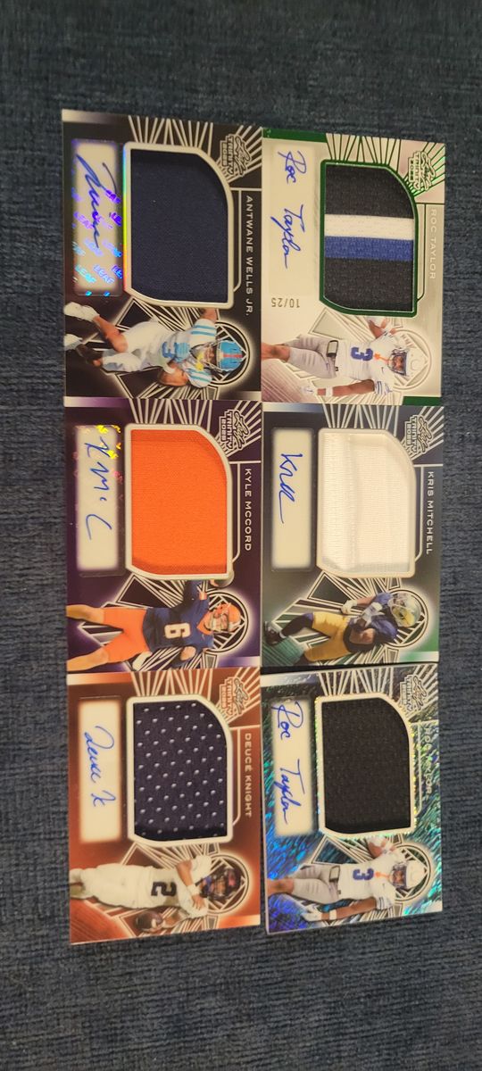 Huge lot (800) prizm, chrome. Leaf football. 100 Autos, jerseys and more
