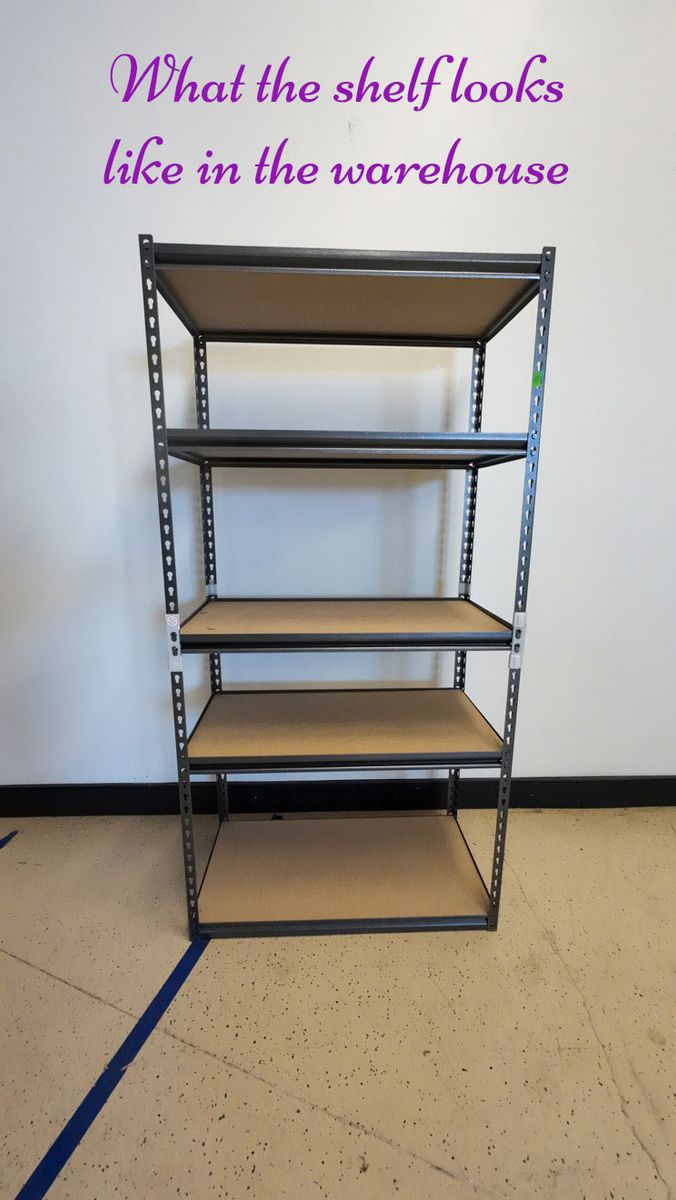 Muscle Rack 5-Shelf Steel Shelving Units (8 Available) – $20 Each or $140 for All 8