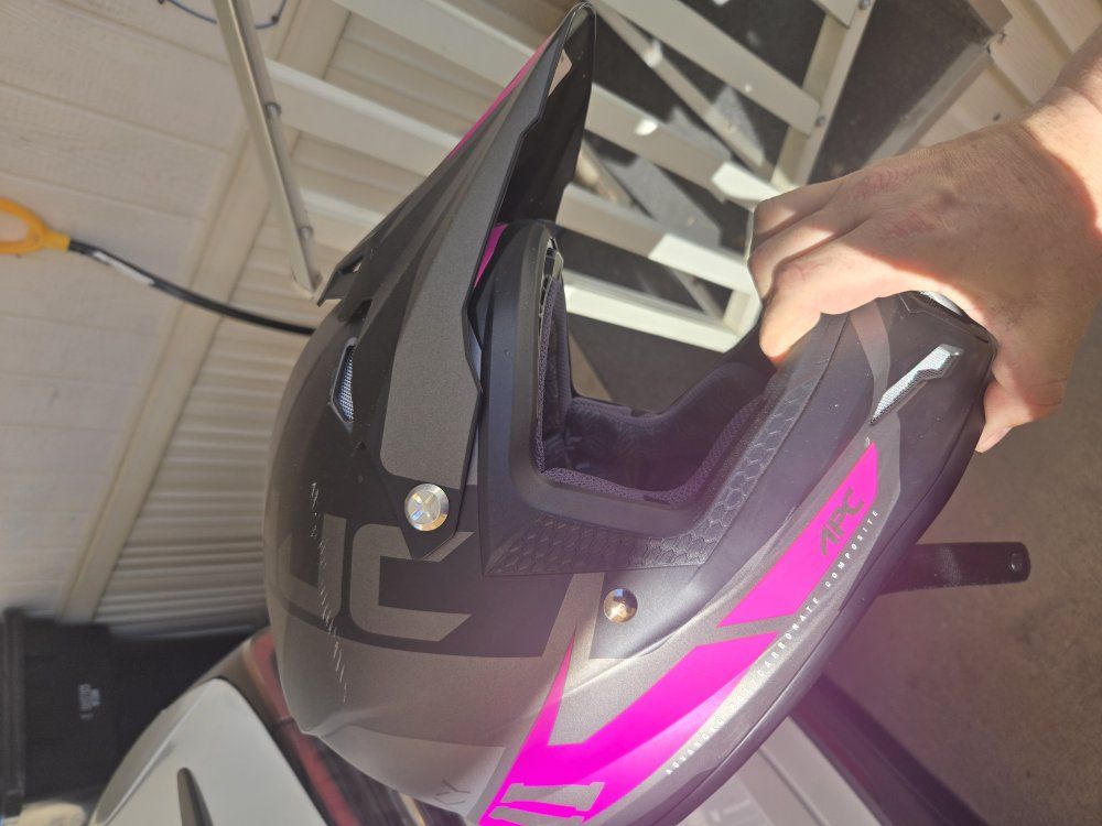 Youth L motocross helmet