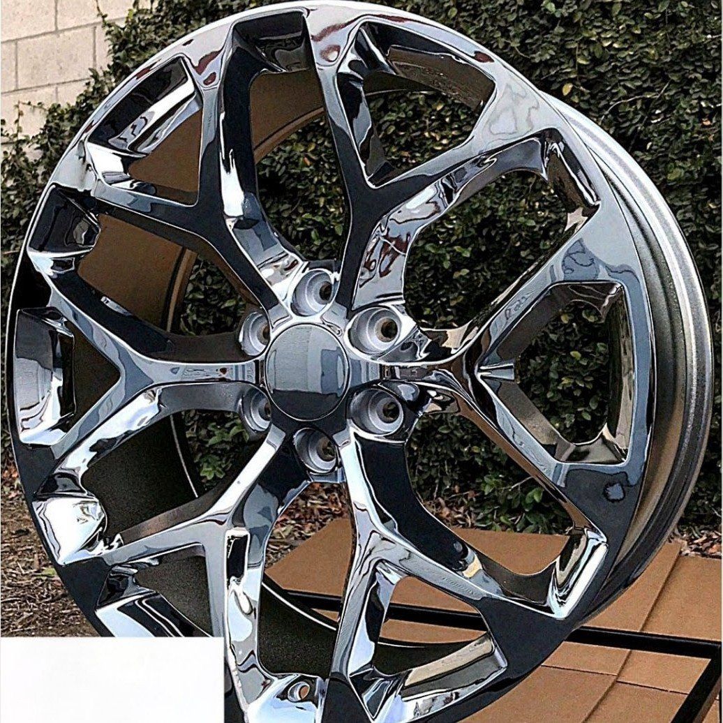 24 inch CHROME SNOWFLAKE RIMS BRAND NEW