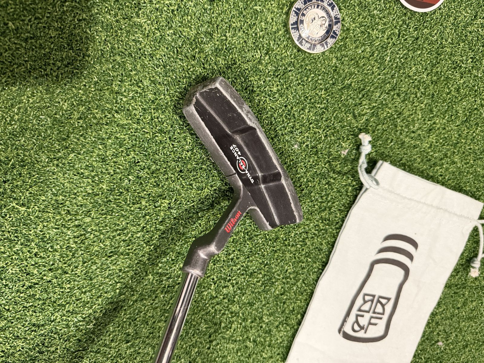 Right Handed Wilson Dyna Balance 407 Putter Good