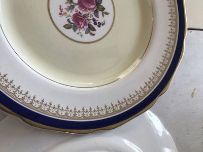 8 Vintage Royal Albert Dinner Plates