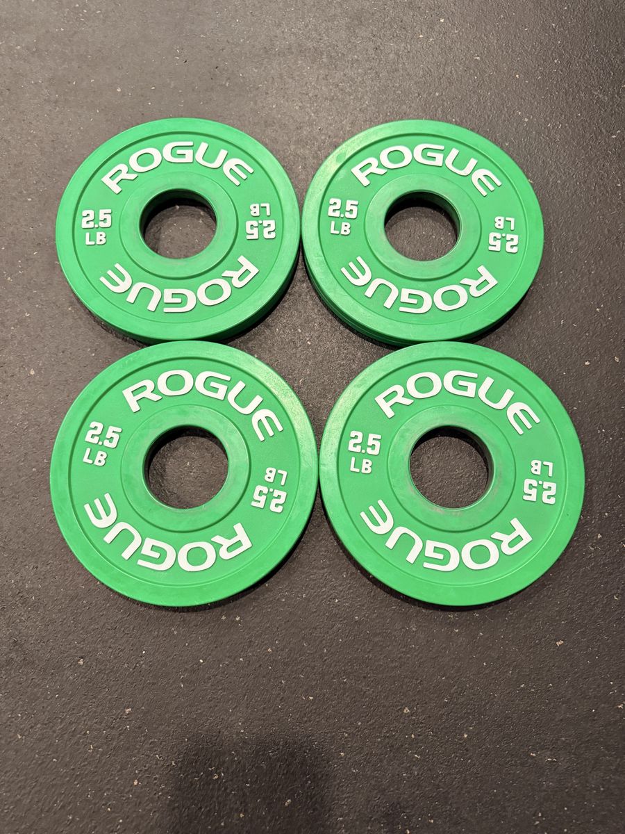 Rogue fitness 2.5lb competition change plates