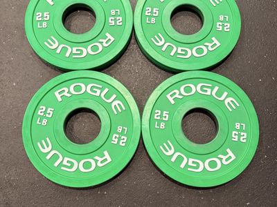 Rogue fitness 2.5lb competition change plates