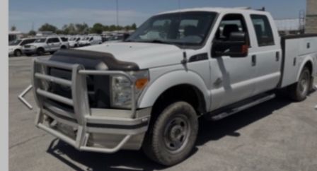 2013 f350 6.7 deisel 4x4 service truck with service bed
