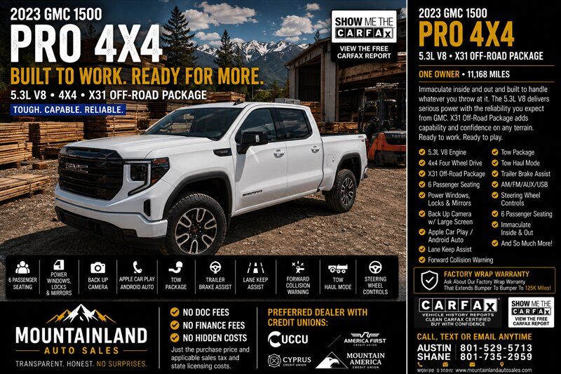 2023 GMC 1500 Pro