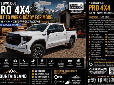 2023 GMC 1500 Pro