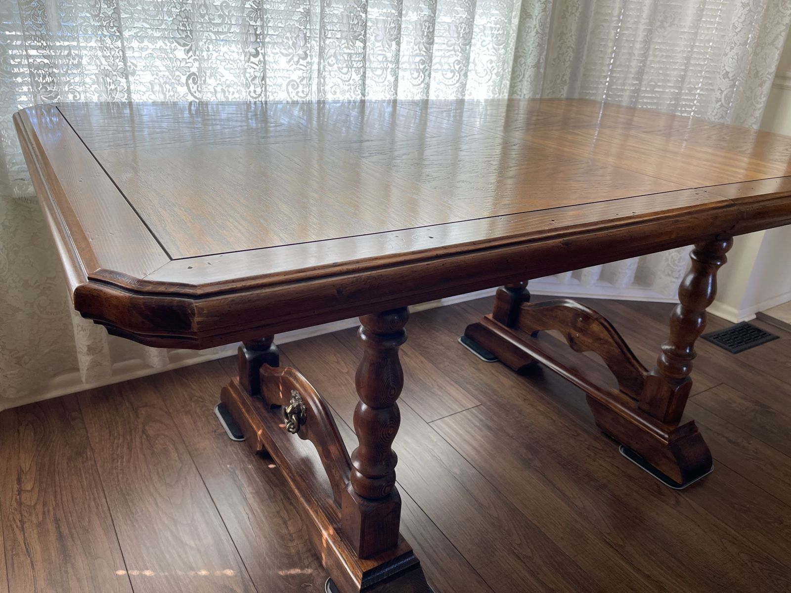 Dining table, Gillespie vintage oak
