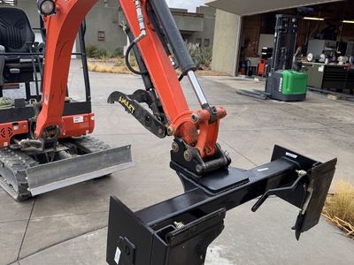Very Heavy Duty Skid Steer Attachment Adapter for Excavators