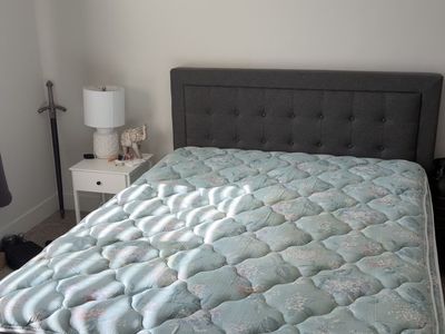 Bed frame and mattress