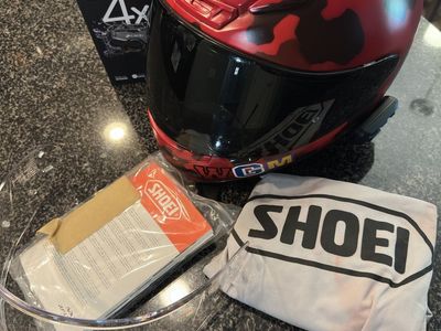 Shoei RF1200 with Cardo Freecom 4X.