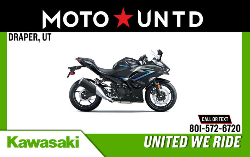 2025 Kawasaki Ninja® 500 ABS Metallic Flat Spark Black/Metallic Spark Black