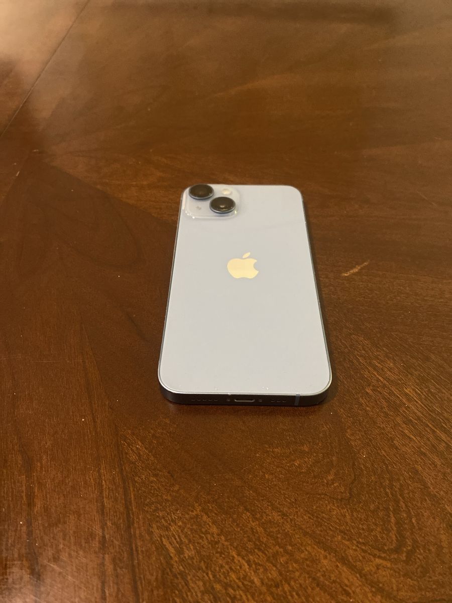 Apple iPhone 14 - 128GB - Blue (Locked AT&T) - Great Condition