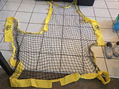 Athletic Works 7'x7' L-Screen Baseball/Softball Training Net with Carry Bag